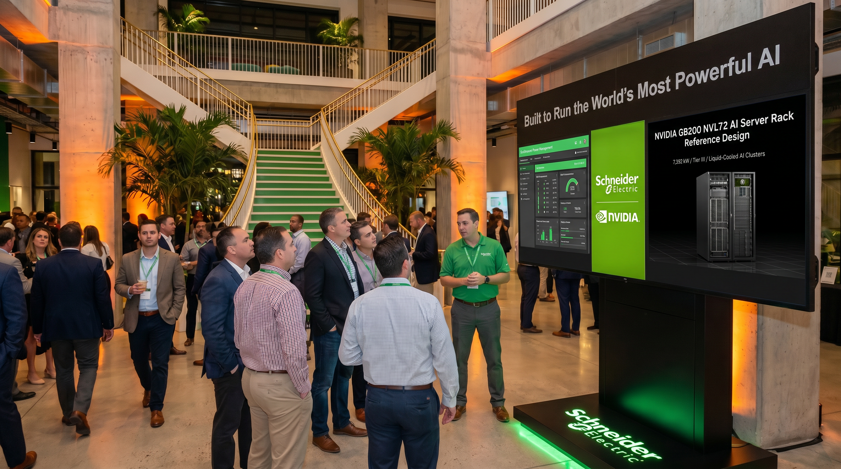 Built to Run the World's Most Powerful AI — Schneider × NVIDIA